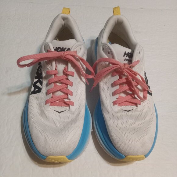Hoka One One Women's Bondi 8 Running/Walking Shoes 7B 1127952 BSW - Picture 3 of 7